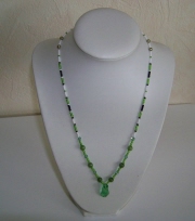 collier en jade néphrite